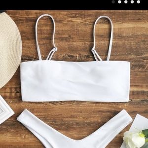 White Bikini Top